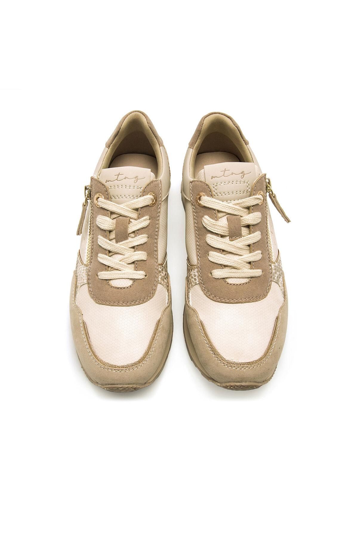 엠티엔지 테크니컬 베이지 카키 여성 스니커즈 1522589 BEIGE - 상세 이미지 3