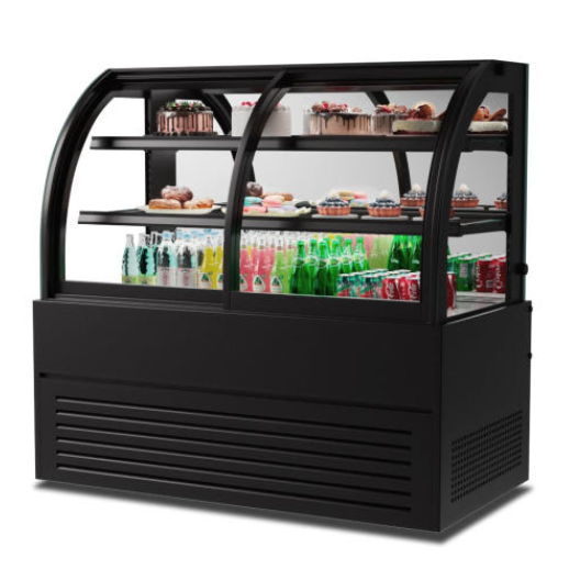 베이커리 카페쇼케이스냉장고 1200 앞문형 제과쇼케이스 진열장 3단
