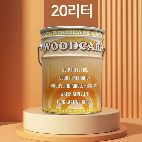 실외용 우드 스테인 20리터 외부용 오일 스테인 20리터 목재 보호 - 상품 이미지