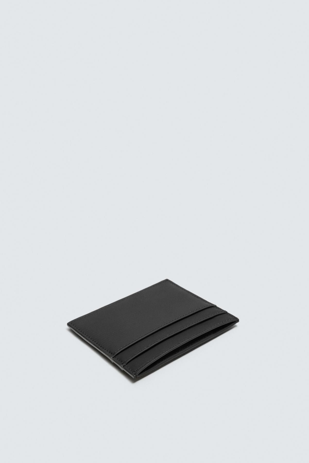 자라 러버라이즈 미니 카드지갑 3820/620 BLACK - 상세 이미지 2