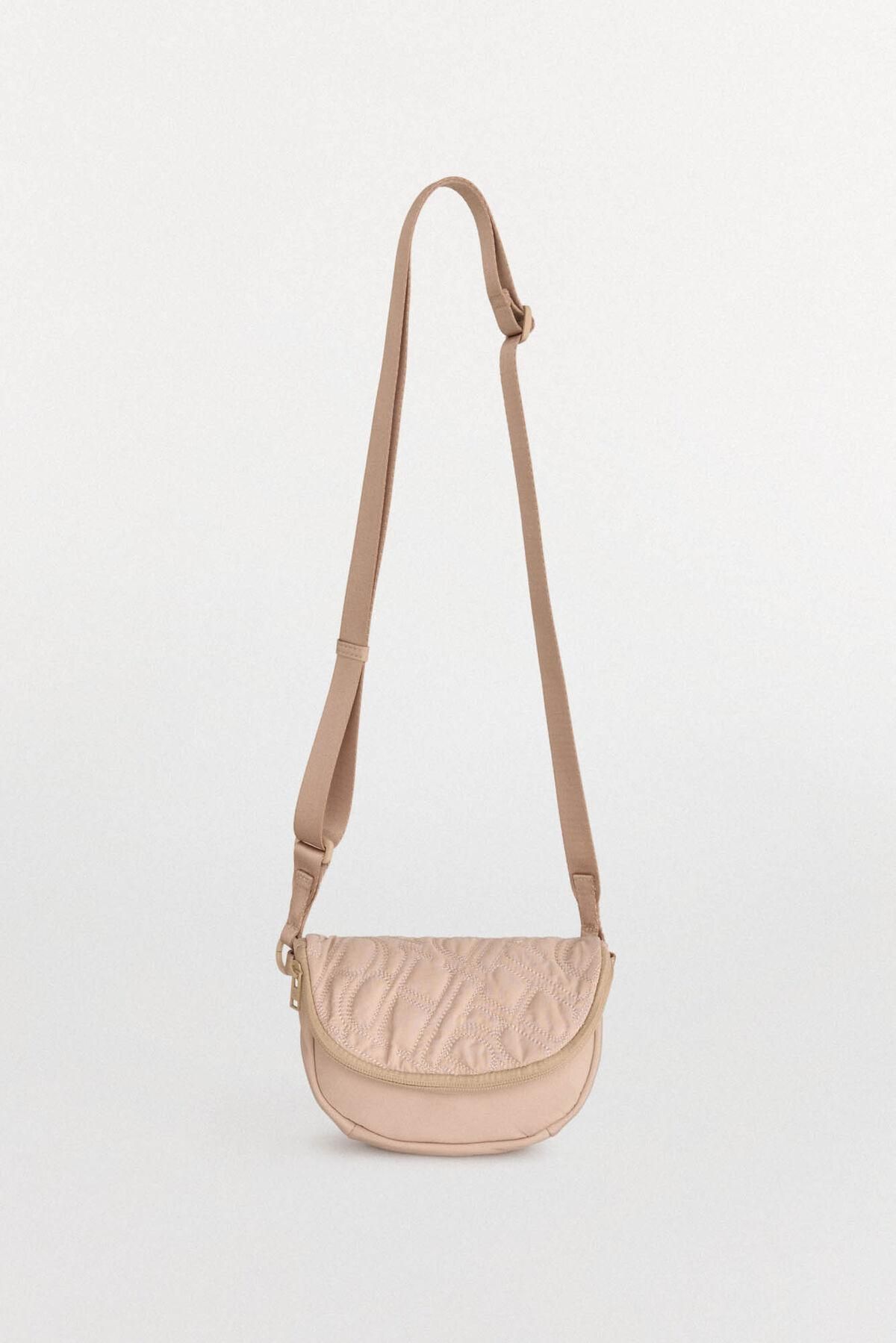 페드로 델 이에로 베이지 크로스 힙색 로고 7752492 BEIGE - 메인 이미지