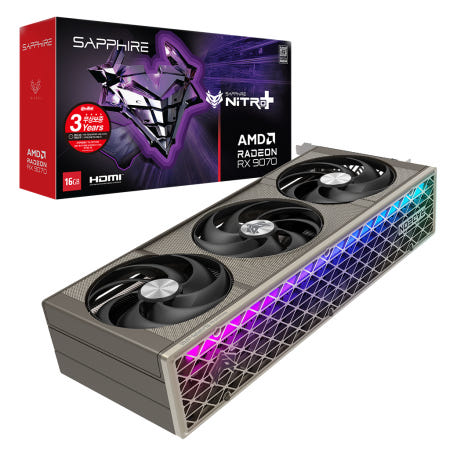 SAPPHIRE 라데온 RX 9070 NITRO+ OC D6 16GB
