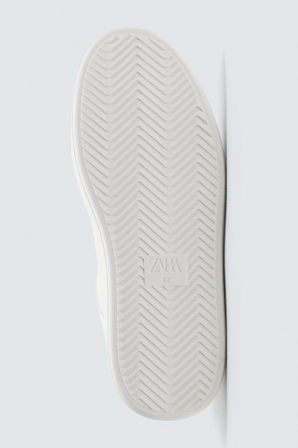 자라 모노크롬 청키 스니커즈 2215/620 WHITE - 상세 이미지 4
