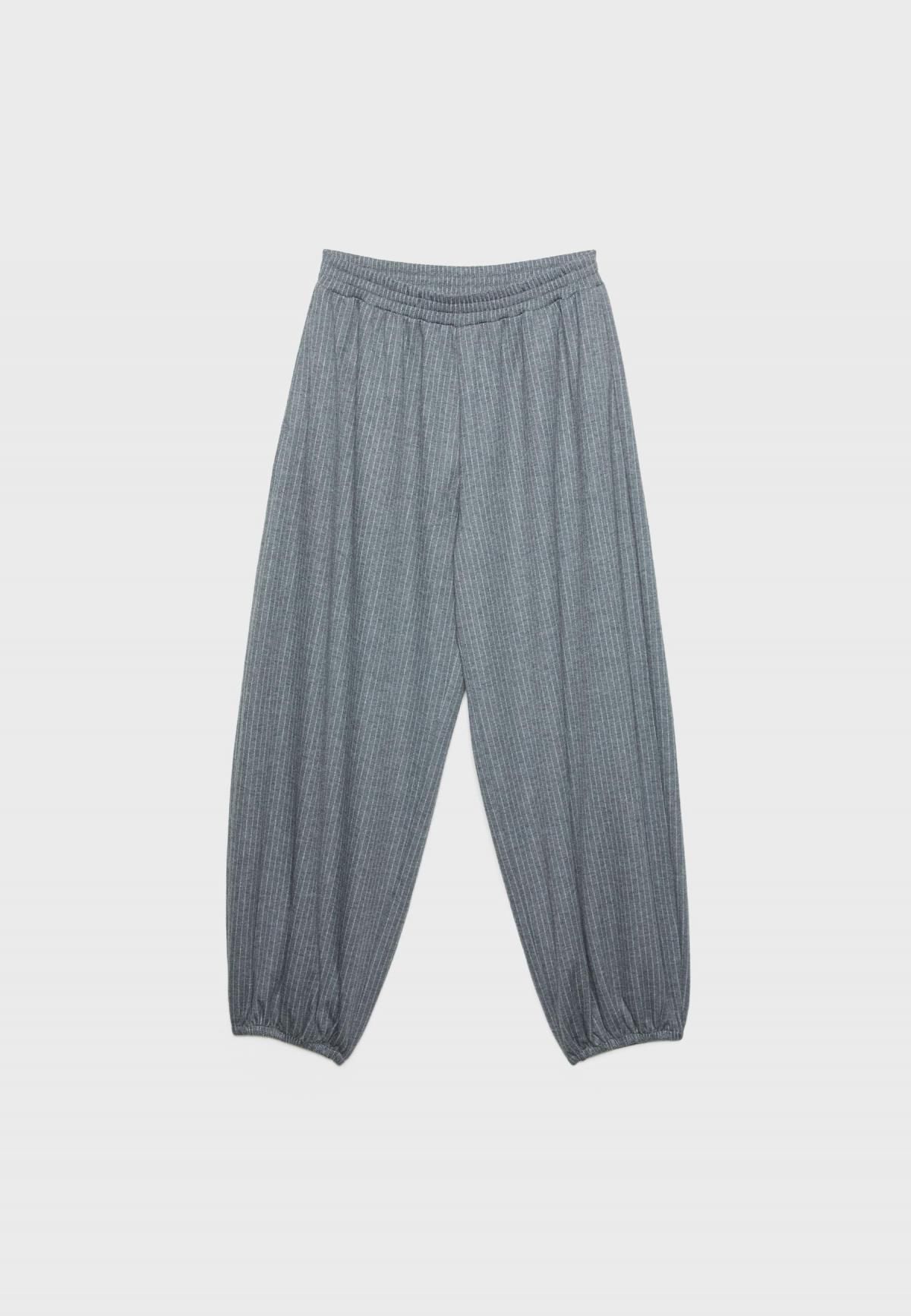 스트라디바리우스 스트라이프 벌룬 조거 팬츠 8279/214 DARK GREY - 상세 이미지 4