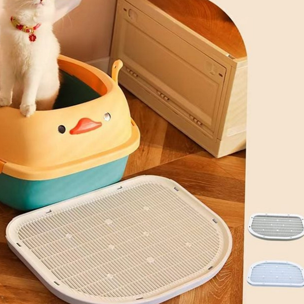 반려동물 고양이 모래 매트 화장실 고양이 모래 발판 트레이 배변