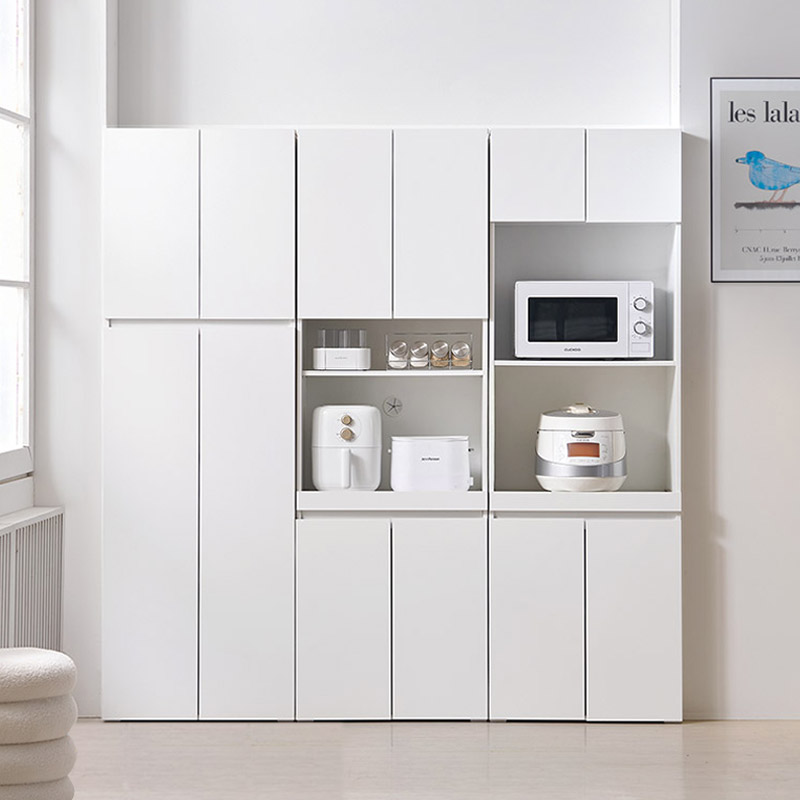 e스마트 루네뜨 전자레인지선반 밥솥선반 키큰 렌지대수납장 A