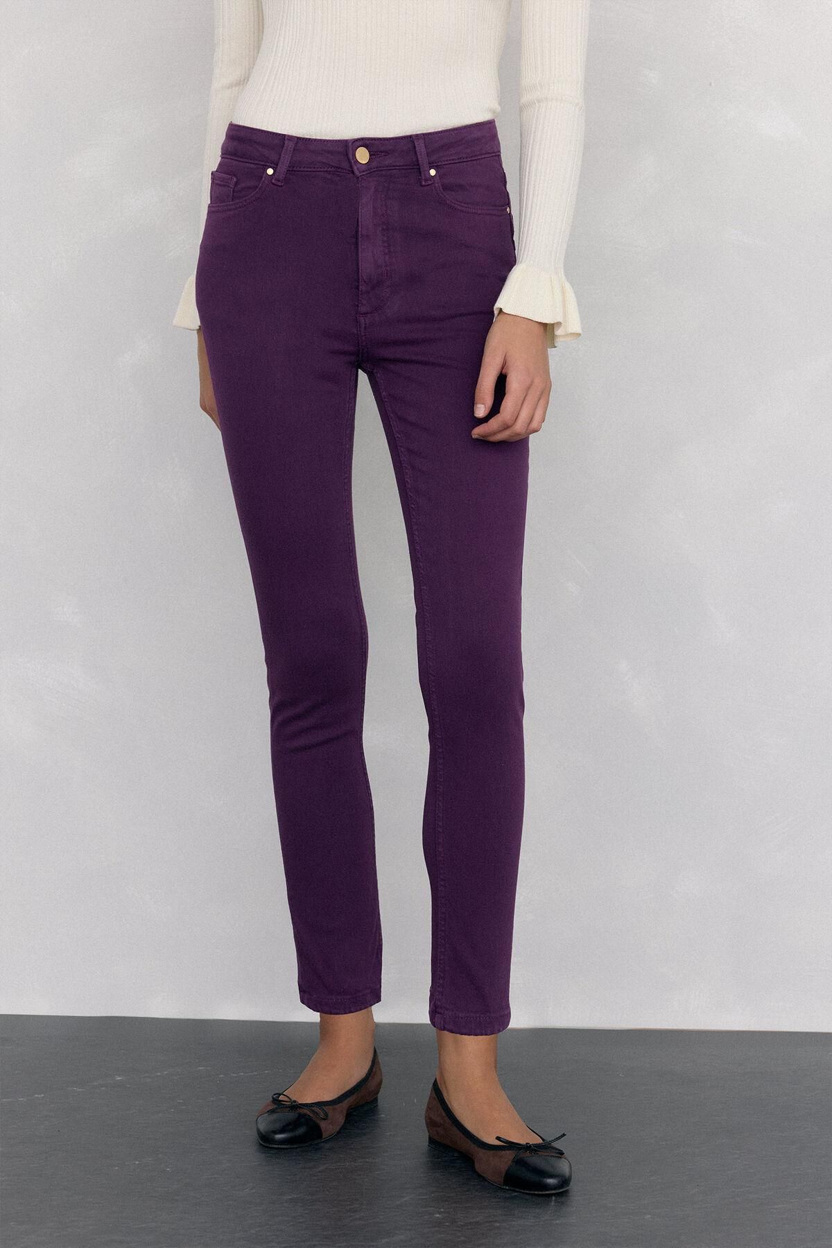 페드로 델 이에로 퍼플 푸쉬업 스키니핏 청바지 7602514 MORADO - 상품 이미지