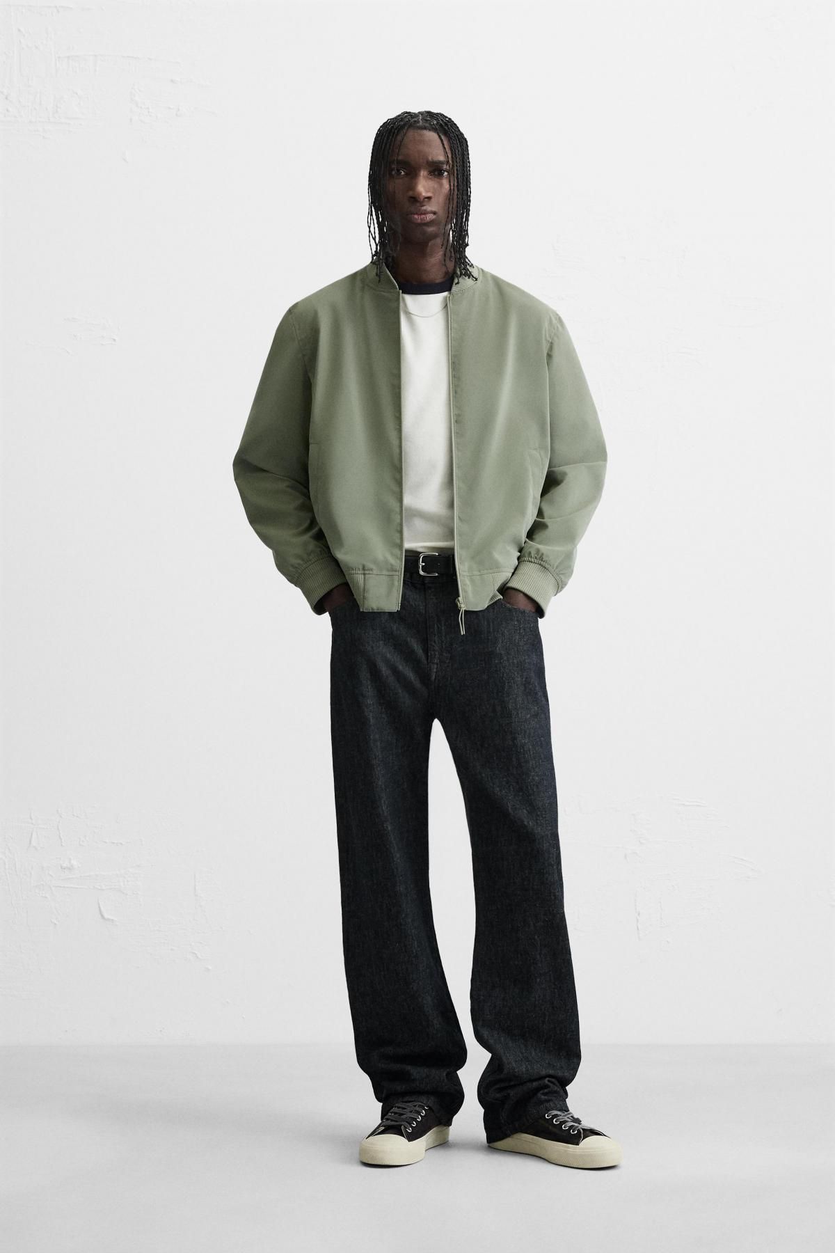 자라 경량 봄버 재킷 4302/330 LIGHT KHAKI - 상세 이미지 2