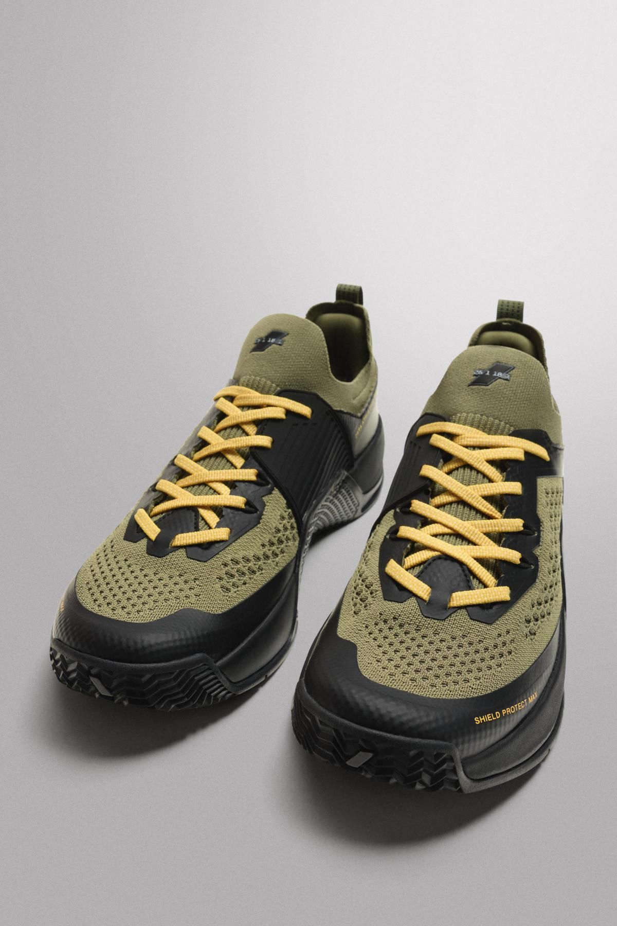 자라 테크니컬 트레이닝 스니커즈 2381/620 LIGHT KHAKI - 상세 이미지 2