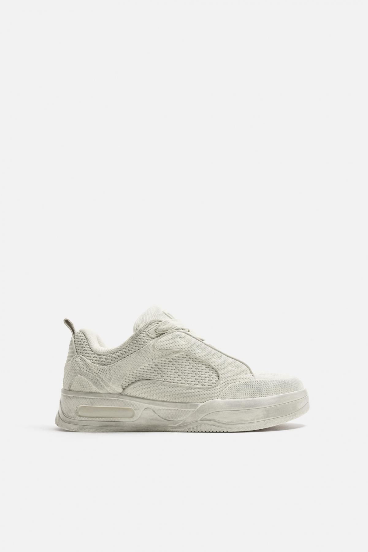 자라 트렌디 빈티지 청키 스니커즈 2260/620 BONE WHITE - 상품 이미지