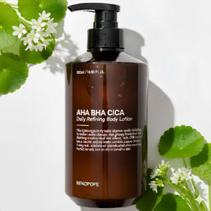 AHA BHA CICA 바디로션 모공트러블 각질케어 닭살피부 등드름 시카... 솔직 후기 | 피부 타입별 분석 - 상품 이미지 1