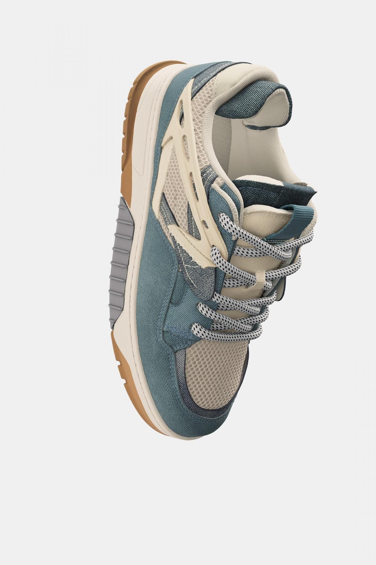 자라 멀티컬러 테크니컬 메쉬 청키 스니커즈 2251/620 BLUE - 상세 이미지 2
