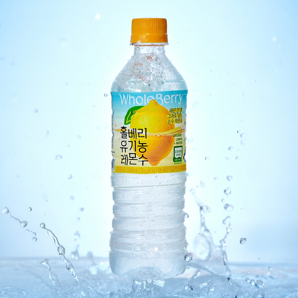 홀베리 유기농 레몬수 500ml x 24개입 이미지 4