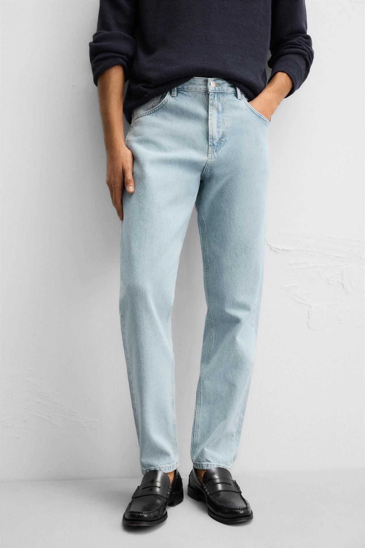 자라 라이트데님 슬림핏 청바지 5585/300 MID-BLUE - 메인 이미지