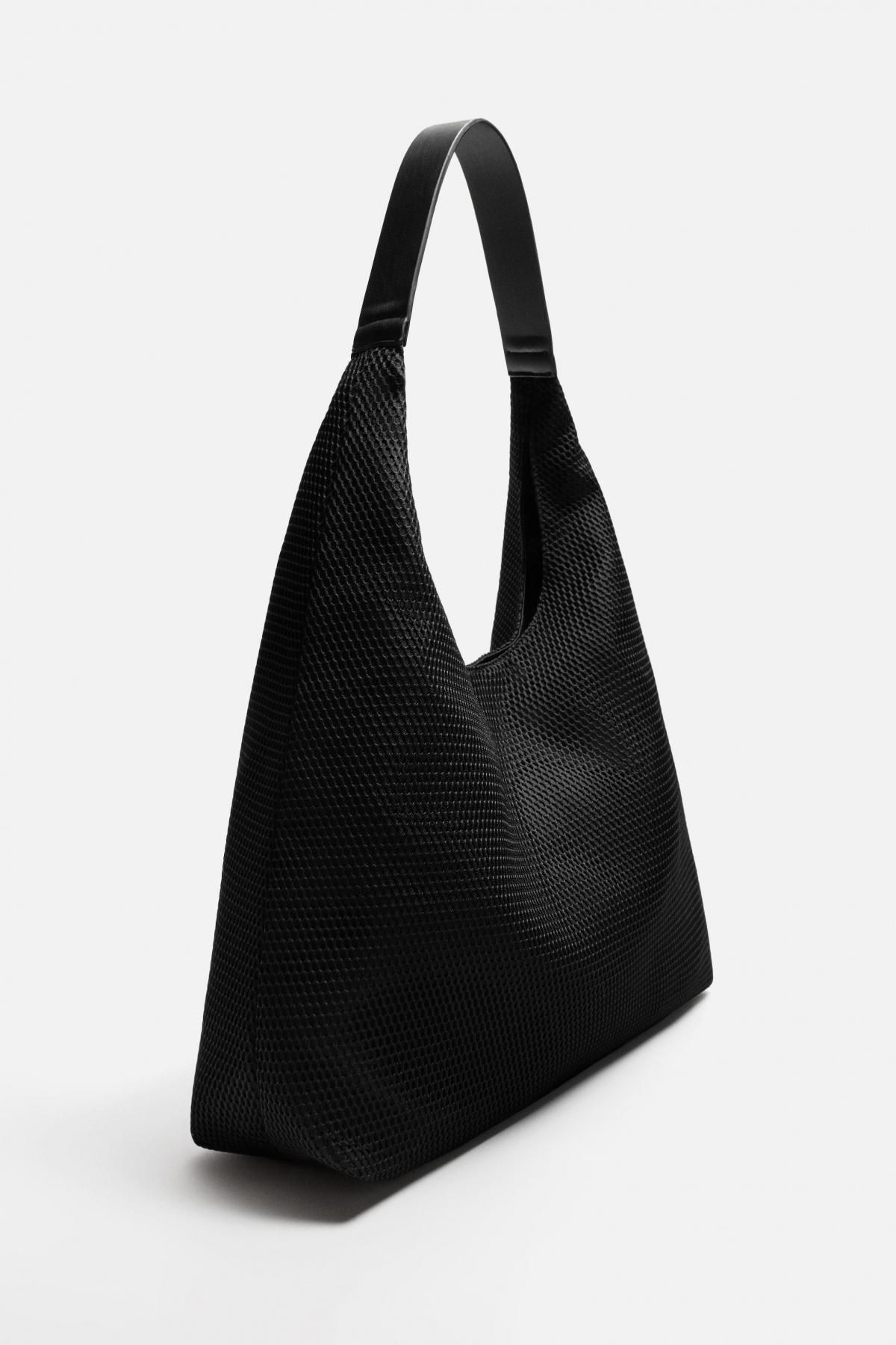 자라 테크니컬 메쉬 숄더백 3310/620 BLACK - 상세 이미지 4