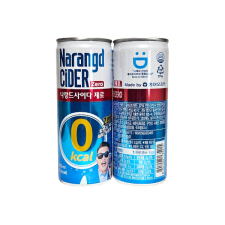 나랑드사이다 제로 칼로리 오리지널 245ml x 60개