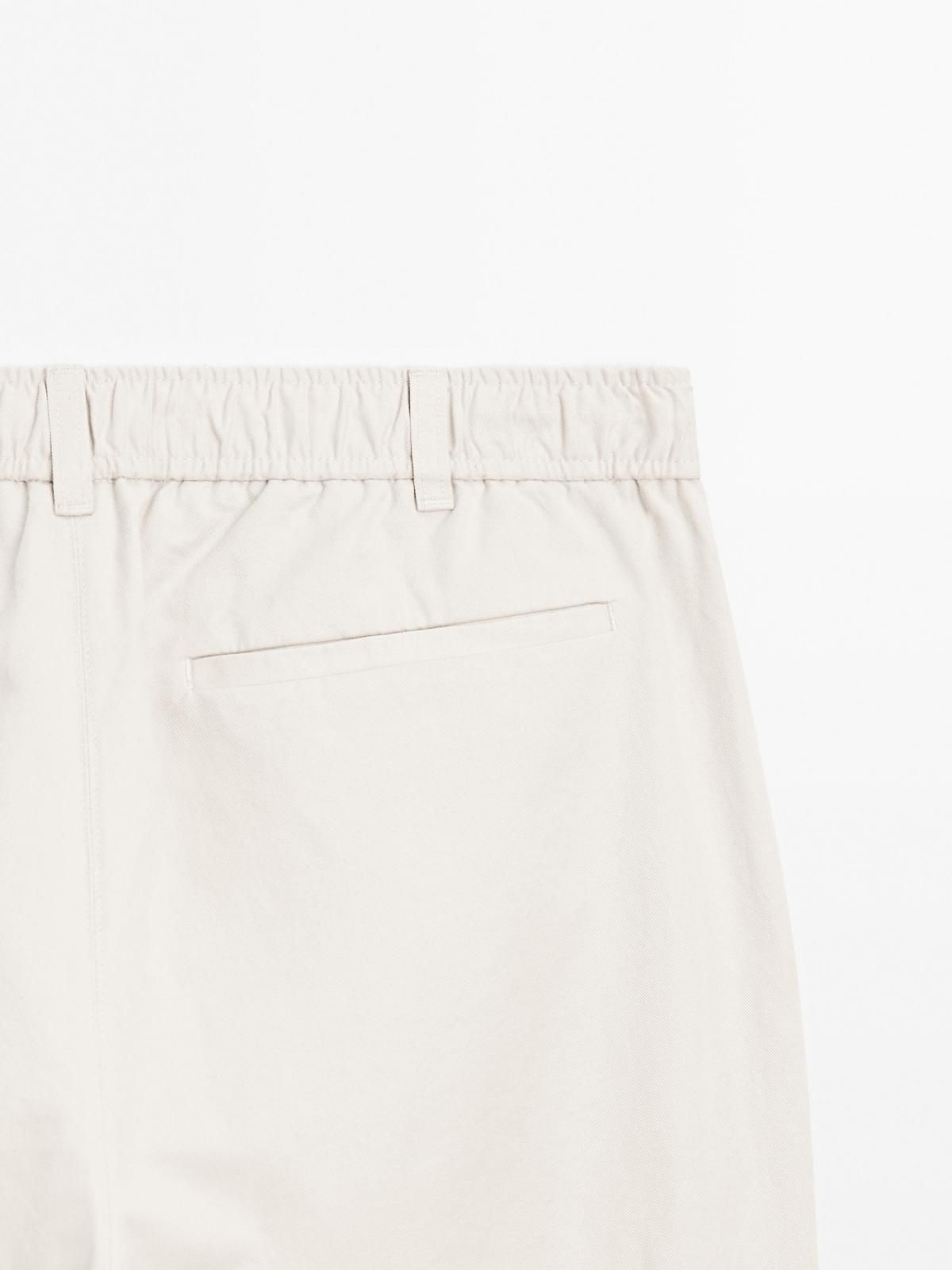 마시모두띠 와이드핏 코튼블렌드 테크니컬 조거 팬츠 0013/006 BEIGE - 상세 이미지 2