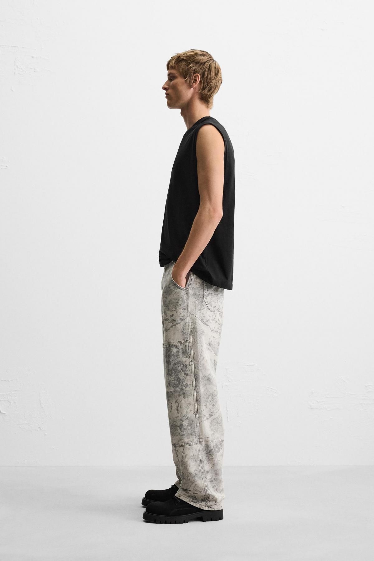 자라 릴렉스핏 민소매 탑 0722/451 BLACK - 상세 이미지 5