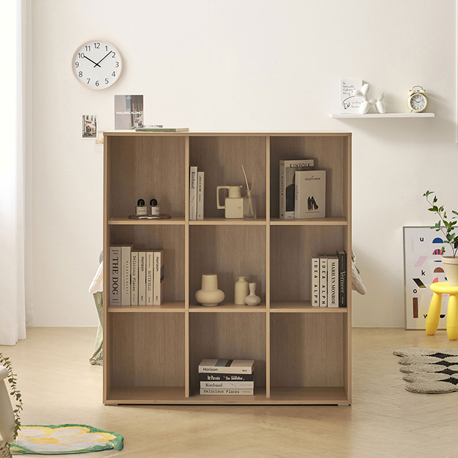 공간분리 책장 파티션 침대 옆 책장 선반 책꽂이 만화책 수납장 400