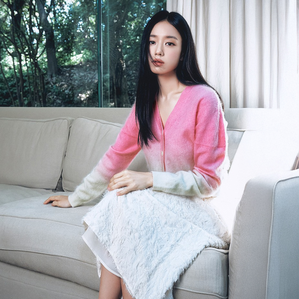 25FW 프린지 자카드 스커트 - 상품 이미지