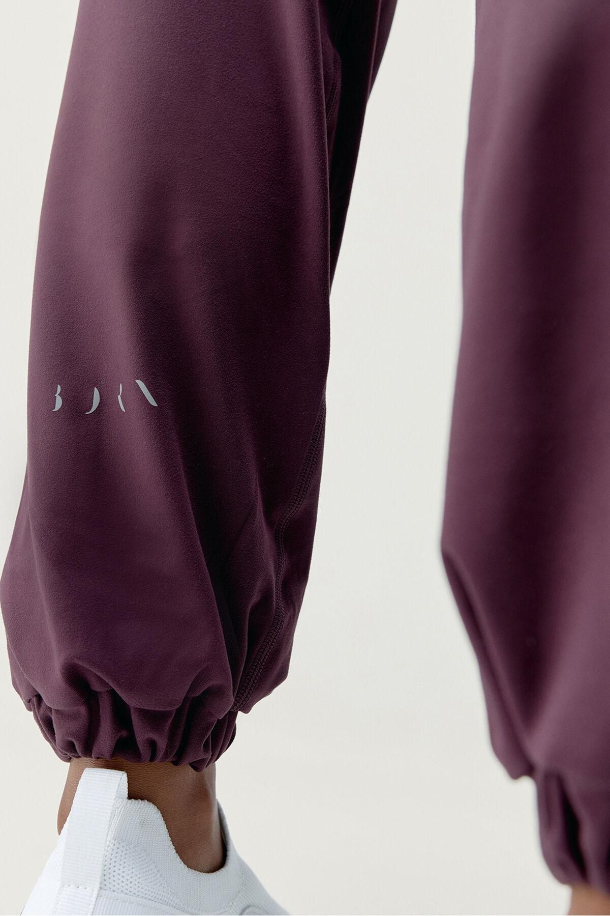 본리빙요가 테크니컬 조거 팬츠 퍼플 컴포트 스트레치 8182762 BURDEOS - 상세 이미지 4