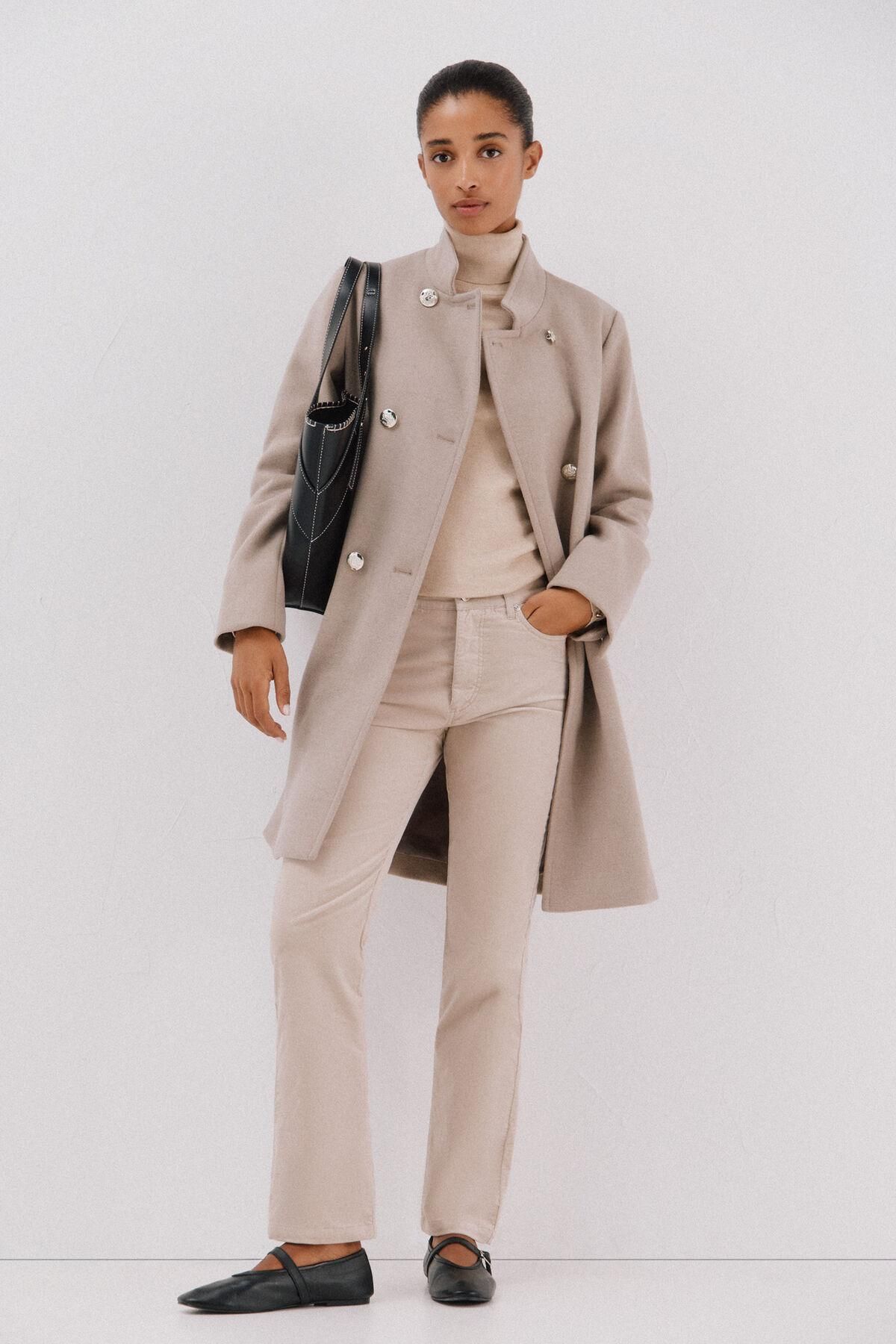 꼬르떼피엘 벨벳 컴포트 슬림핏 팬츠 8722329 BEIGE - 상세 이미지 2