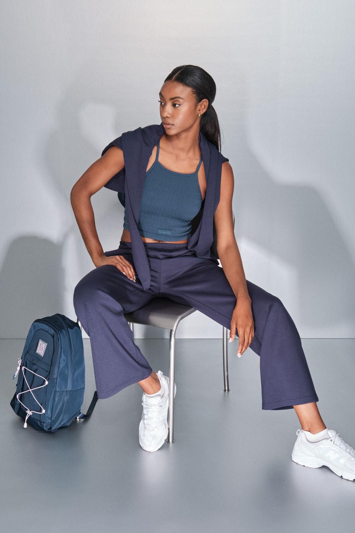 대시 앤 스타즈 테크니컬 와이드 팬츠 다크네이비 5172055 AZUL - 상세 이미지 2