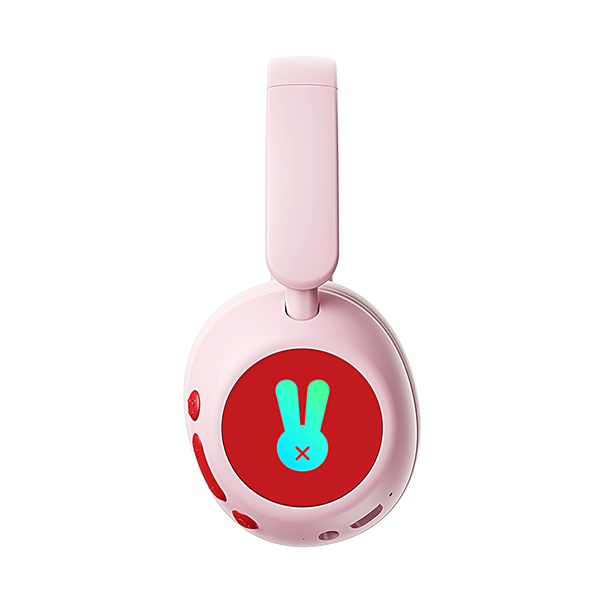 디알고 어린이안전 청력보호 LED 블루투스 유무선 키즈헤드폰 BH10CK 핑크 이미지 4
