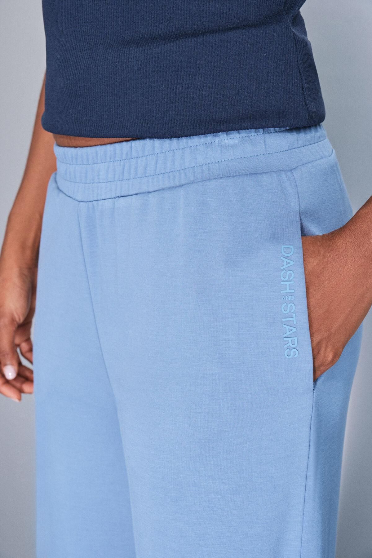 대시 앤 스타즈 모달 와이드핏 하이웨이스트 팬츠 5172056 AZUL - 상세 이미지 5