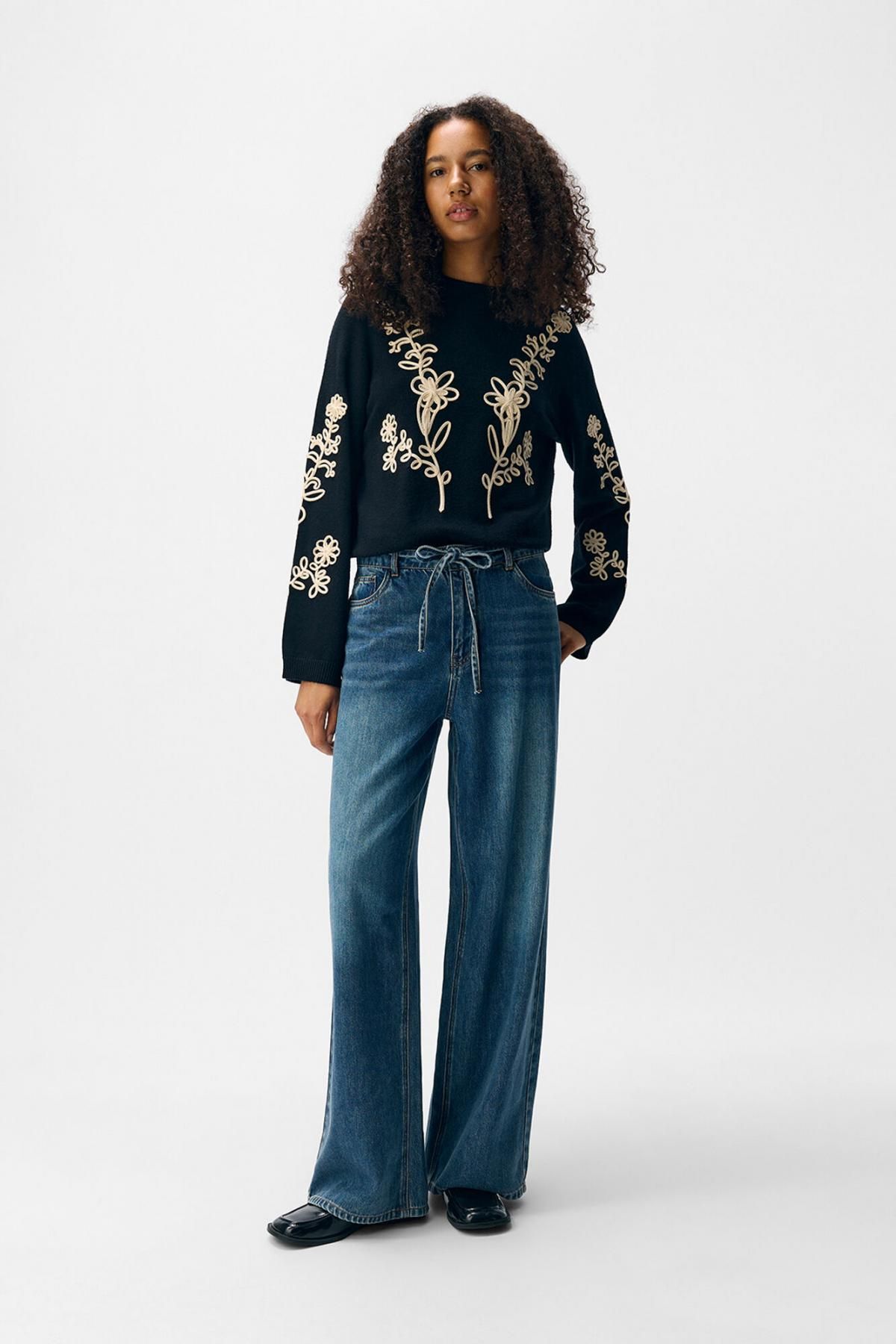 오브젝트 테크니컬 와이드핏 텐셀 데님 팬츠 7180771 AZUL - 상세 이미지 2