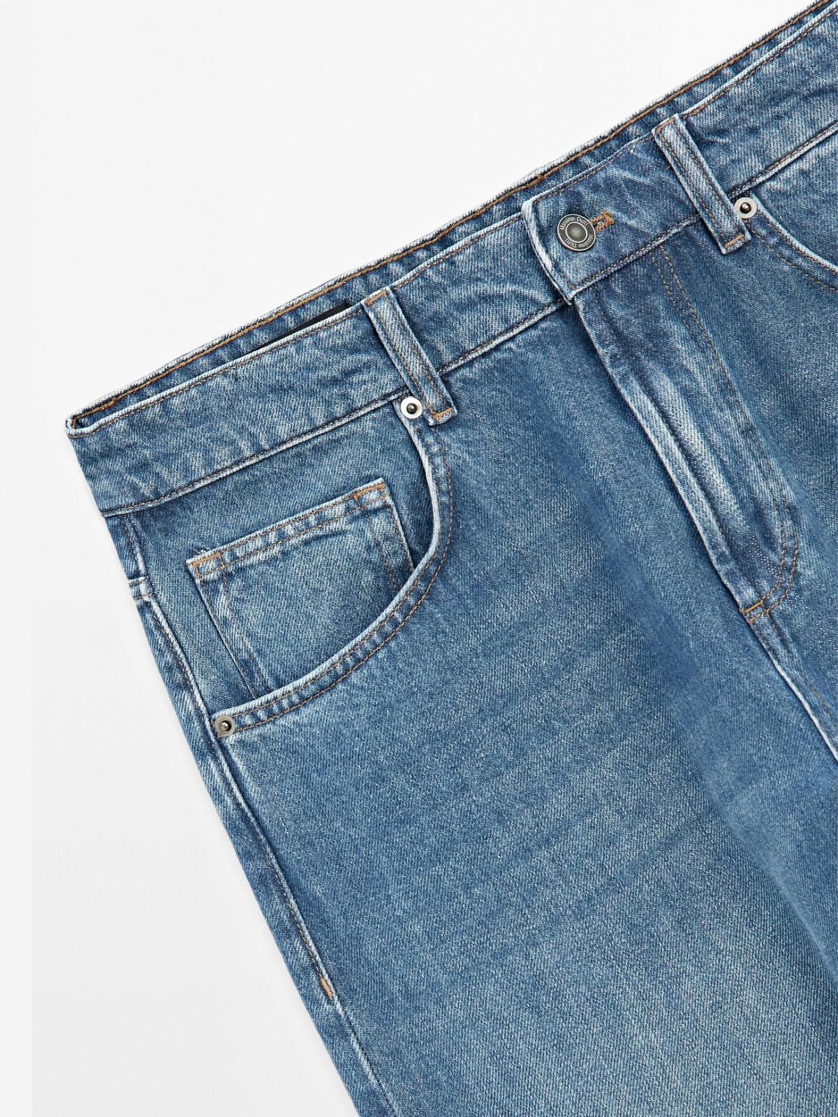 마시모두띠 와이드핏 데님 RELAXEDFIT JEANS 0306/146 INDIGO - 상세 이미지 4