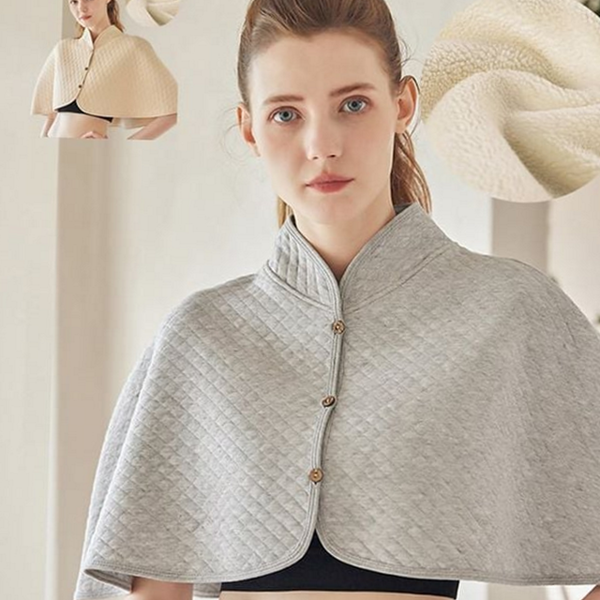 극세사 겨울 어깨 워머 목도리형 여성 어깨 워머 부모님 실내 - 메인 이미지