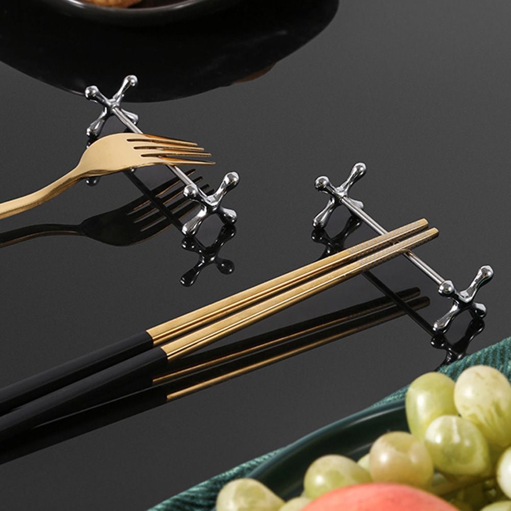 스텐 수저받침 덤벨 - 메인 이미지