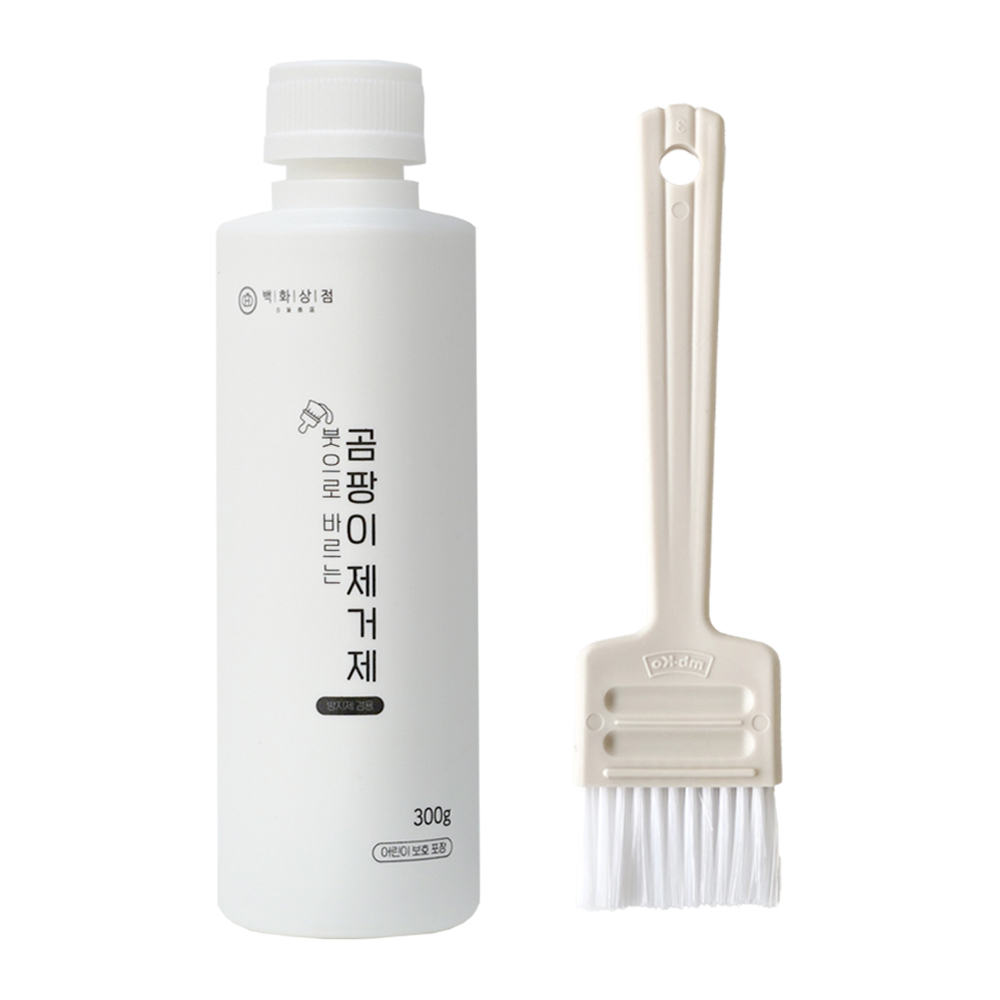 백화상점 바르는 곰팡이 제거 제 벽지 벽 천장 베란다 화장실 욕실 실리콘 300g, 2개 제품 이미지