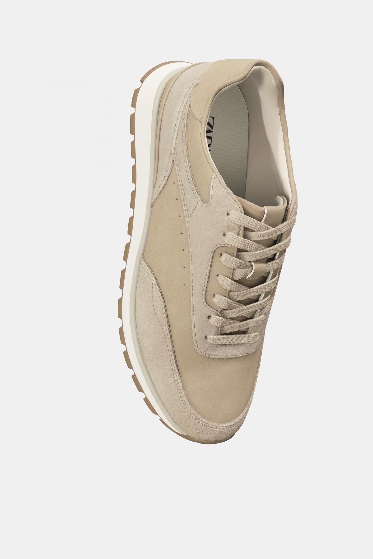 자라 베이직 캐주얼 스니커즈 2341/620 BEIGE - 상세 이미지 2