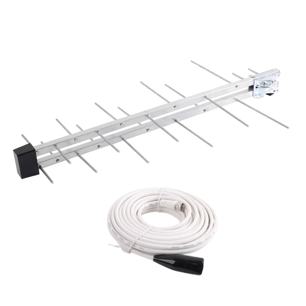 실외형 TV 안테나 무전원 야기 UHF HD 지상파 방송 GC-4243