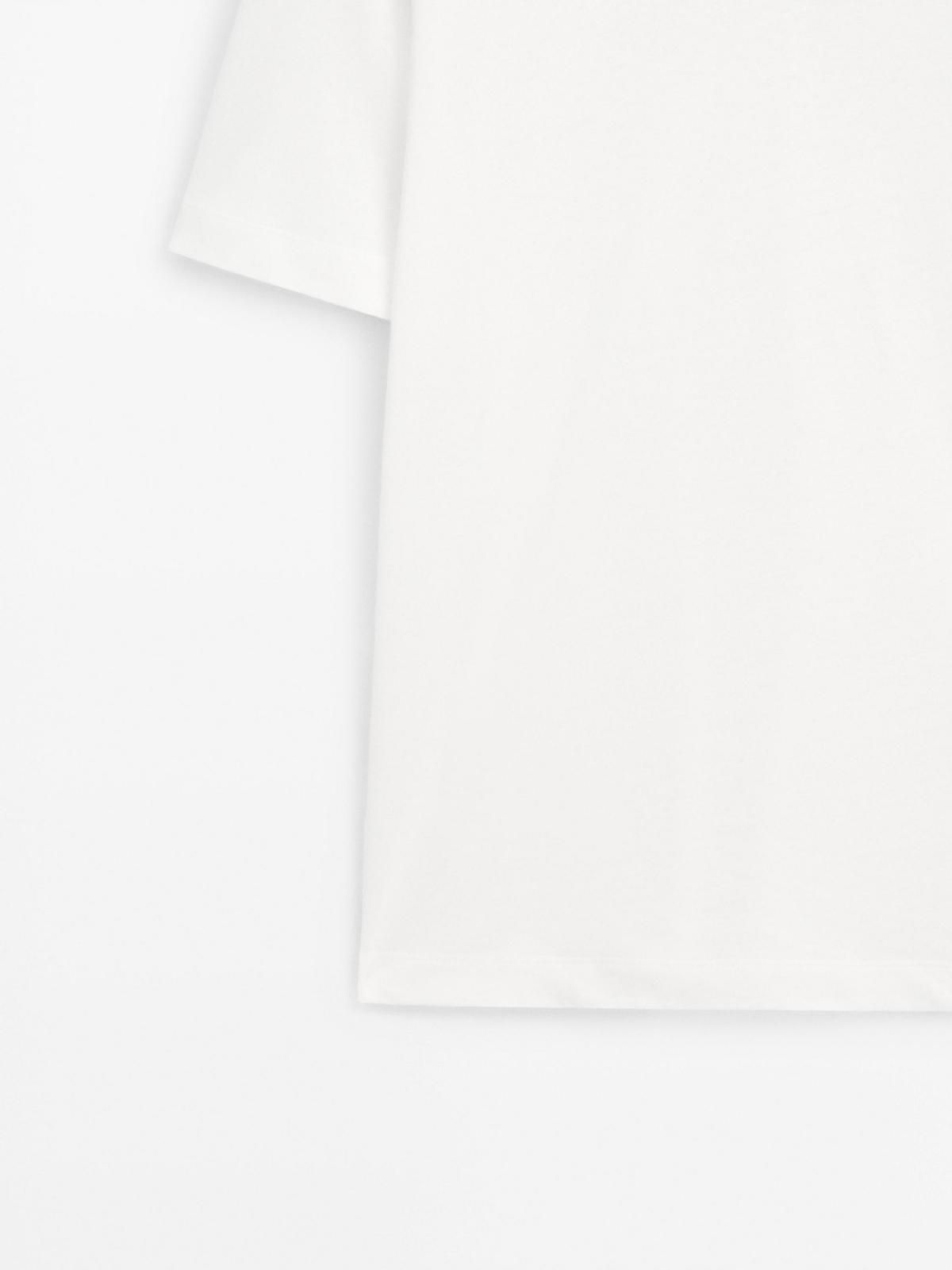 마시모두띠 프리미엄 린넨블렌드 반팔 폴로셔츠 화이트 0604/157 OFF WHITE - 상세 이미지 4