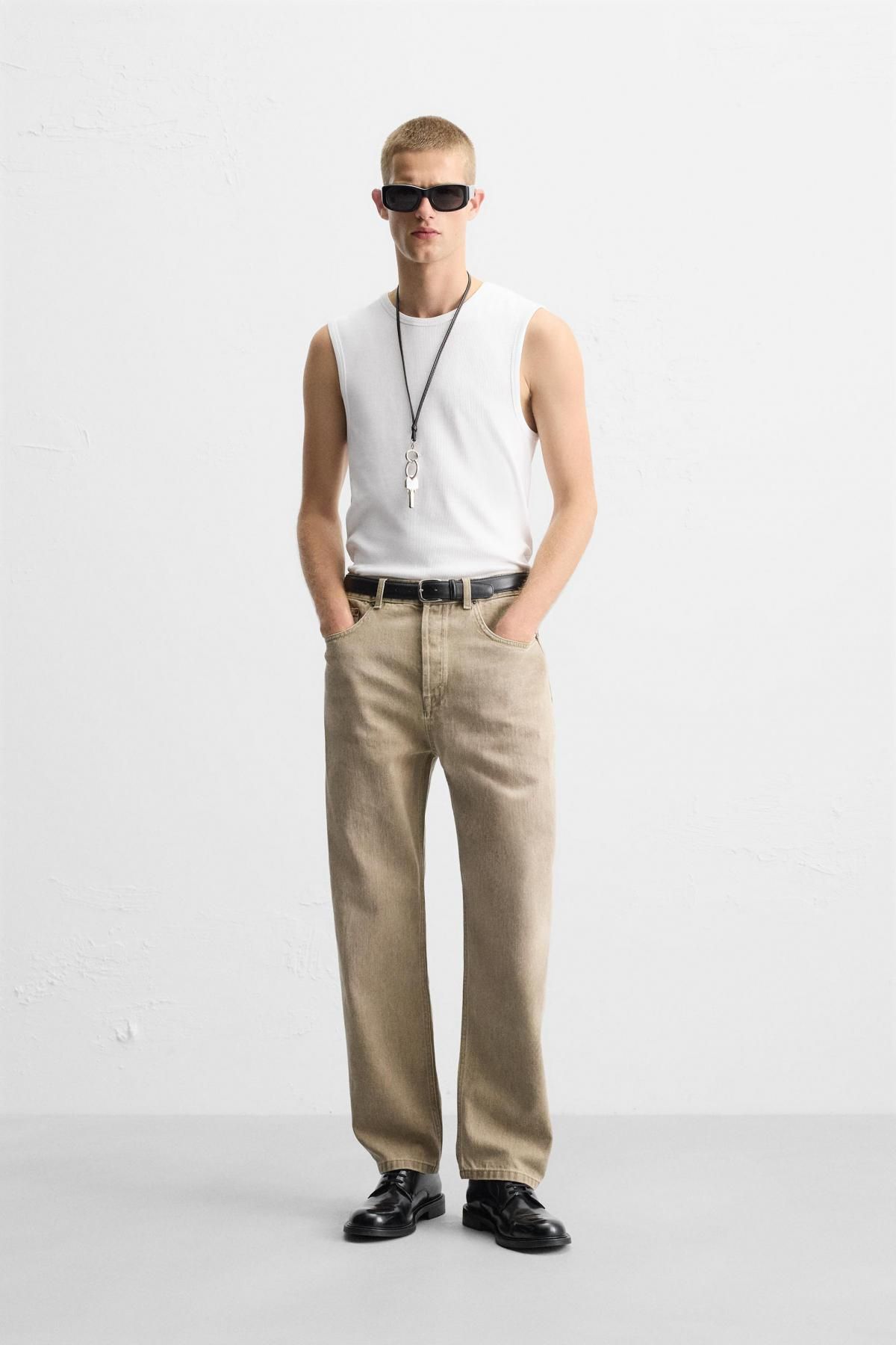 자라 베이직 립 슬림핏 민소매 티셔츠 4087/353 WHITE - 상세 이미지 2