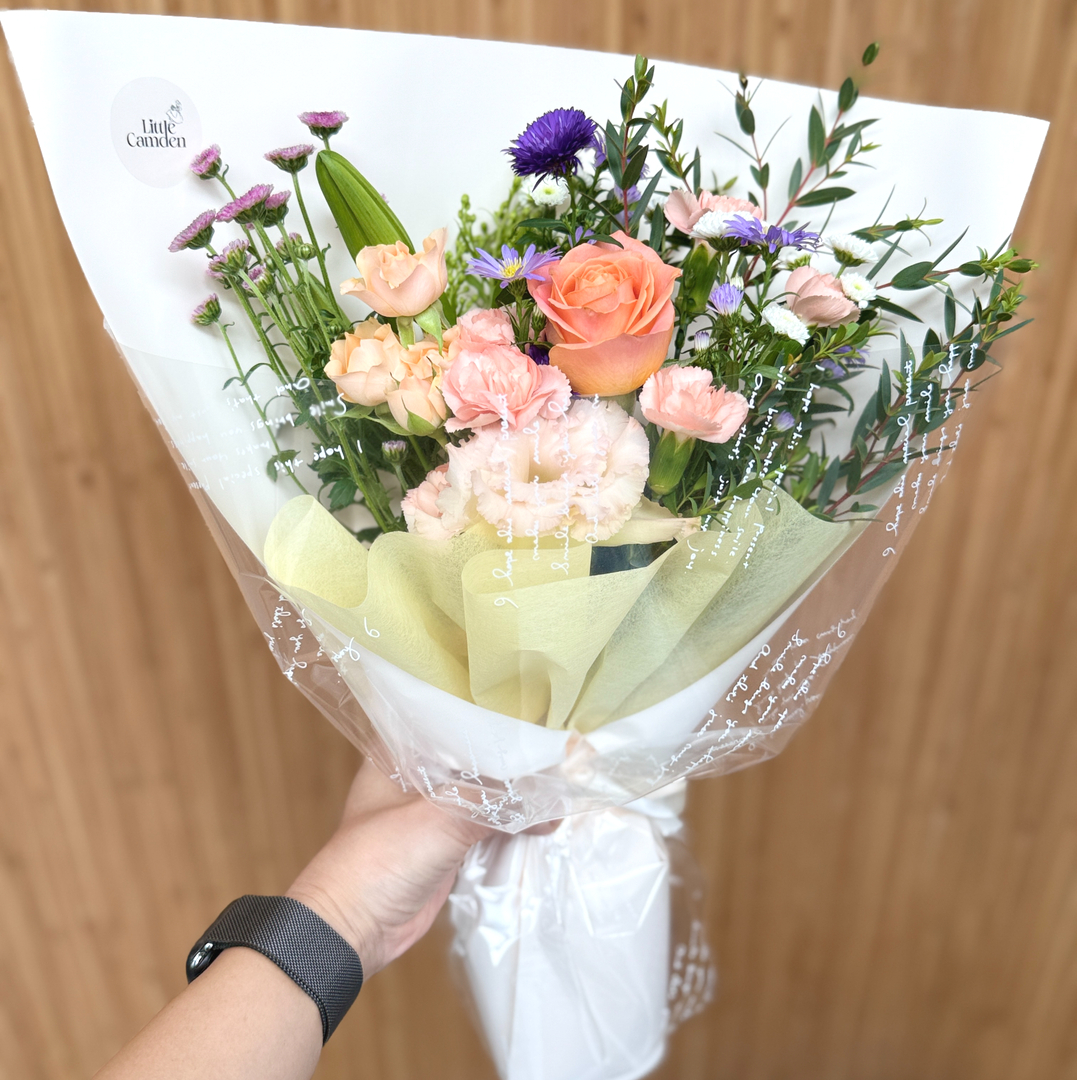 너에게 보내는 다정함 생화꽃다발 기념일선물 생일선물