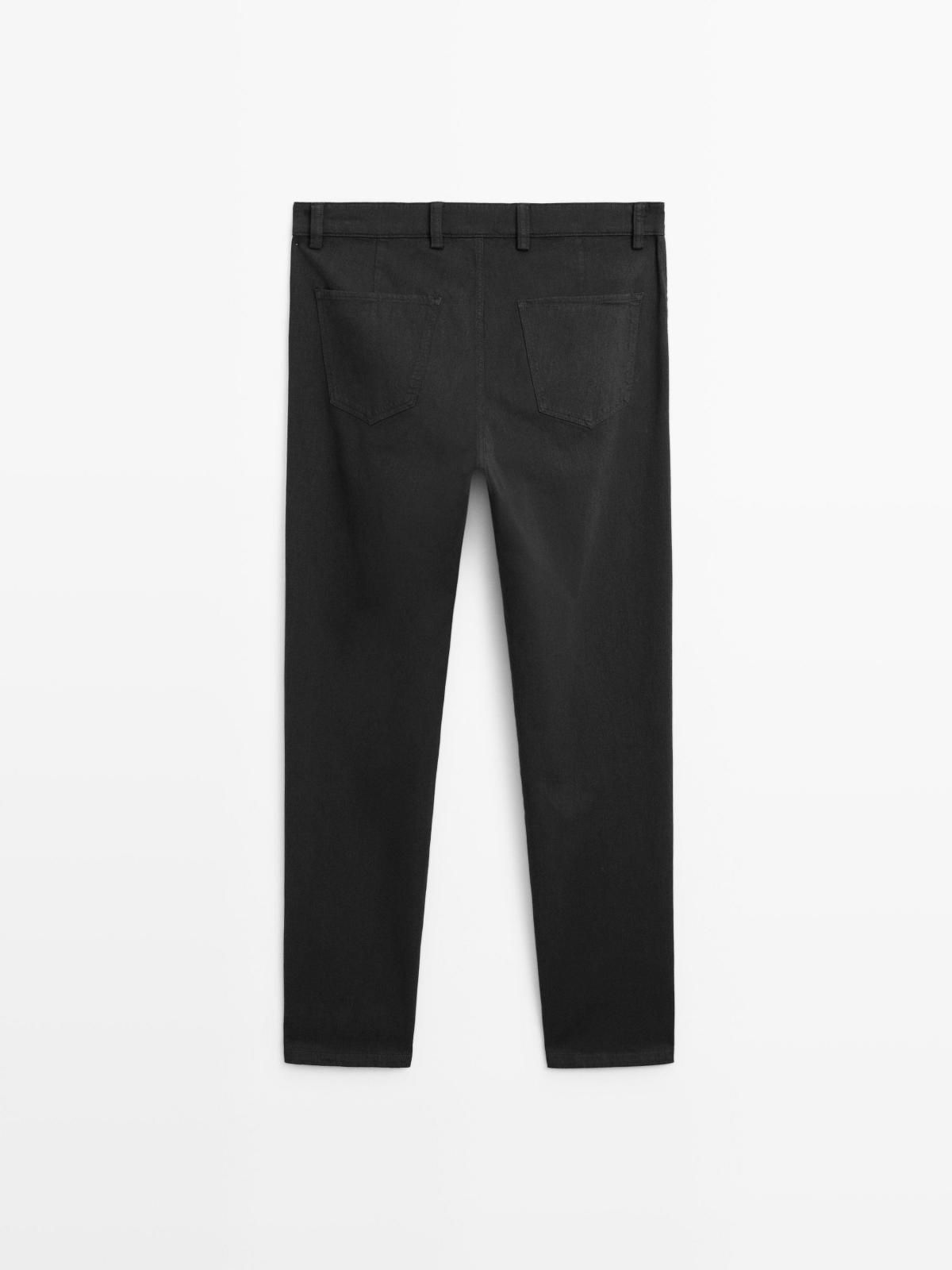 마시모두띠 슬림핏 블랙 데님 청바지 0350/101 NAVY BLUE - 상세 이미지 3