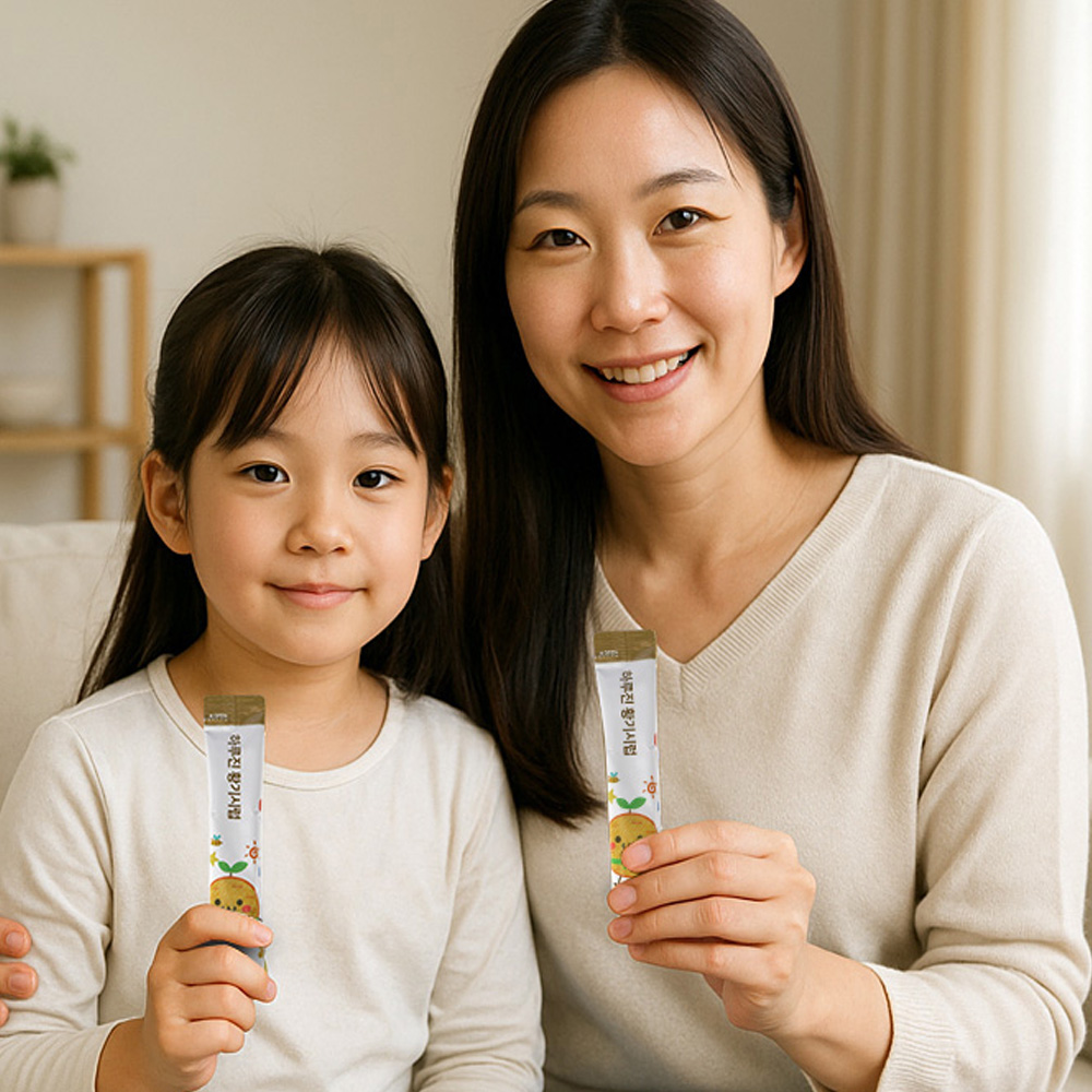 하루진 황기 시럽 15gX15포 어린이 황기즙 맥문동 가시오가피 15포, 2개 - 상세 이미지 3