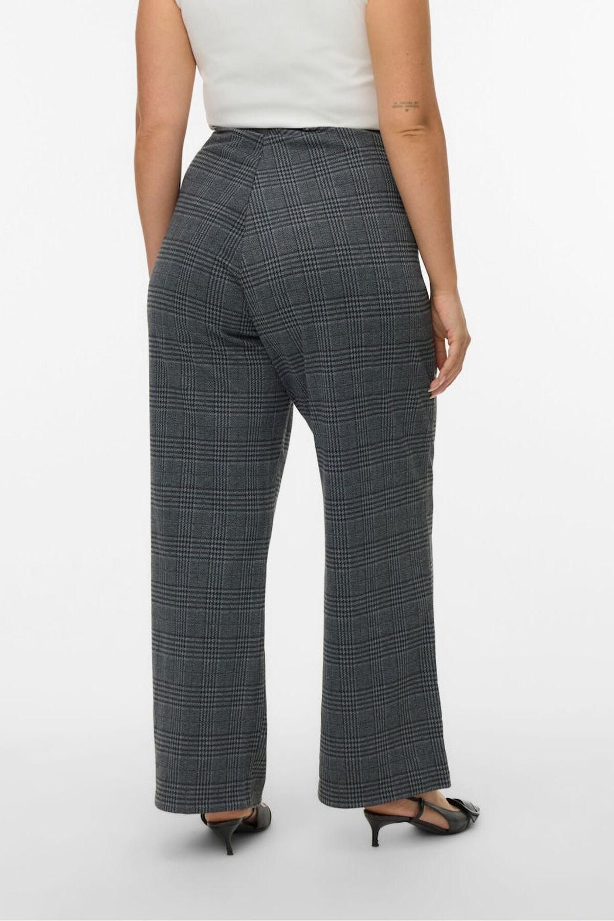 베로모다 테크니컬 하이웨이스트 와이드 팬츠 3722173 GRIS - 상세 이미지 4