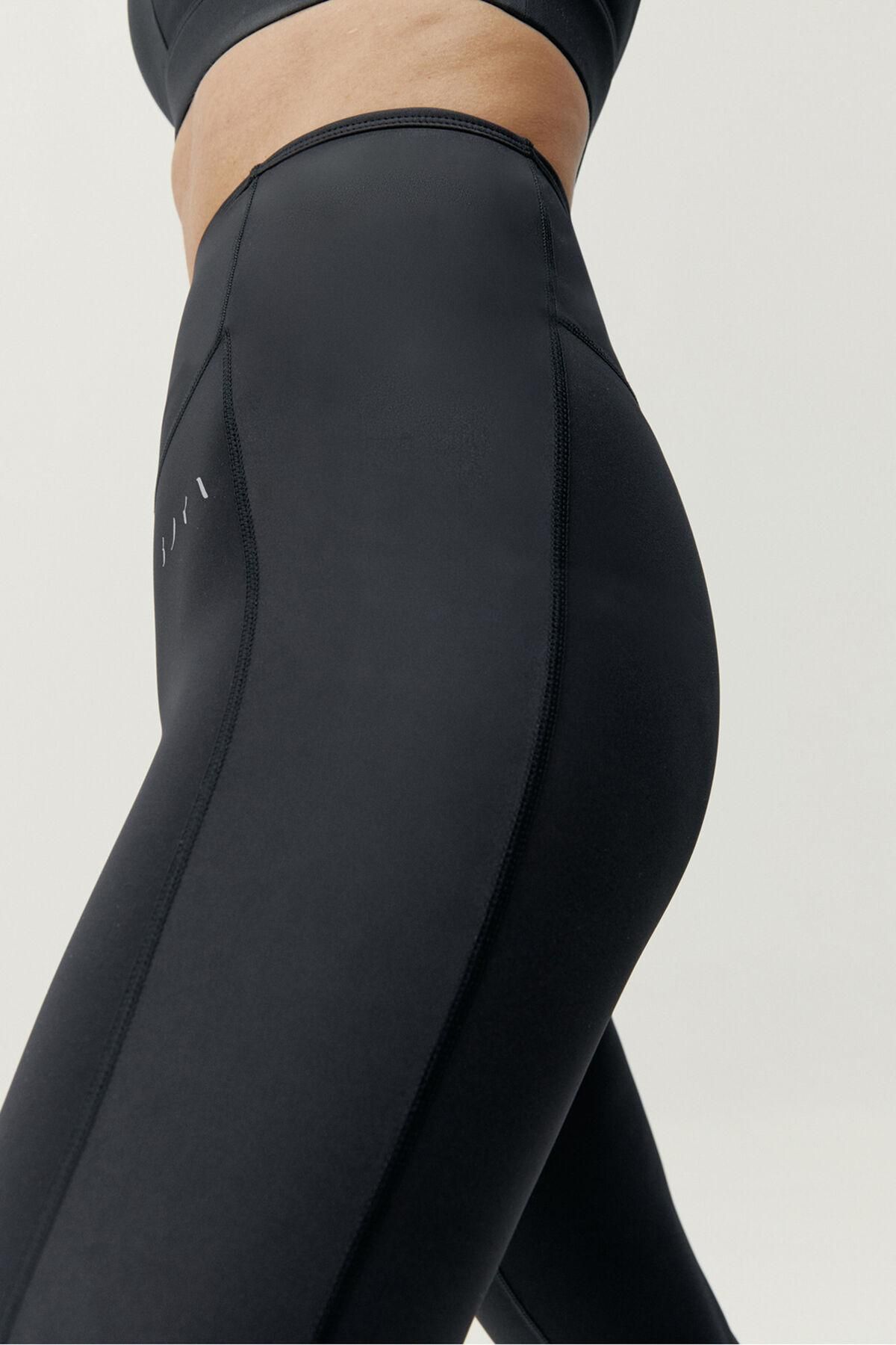 본리빙요가 테크니컬 하이라이즈 블랙 앵클 레깅스 4233651 NEGRO - 상세 이미지 3
