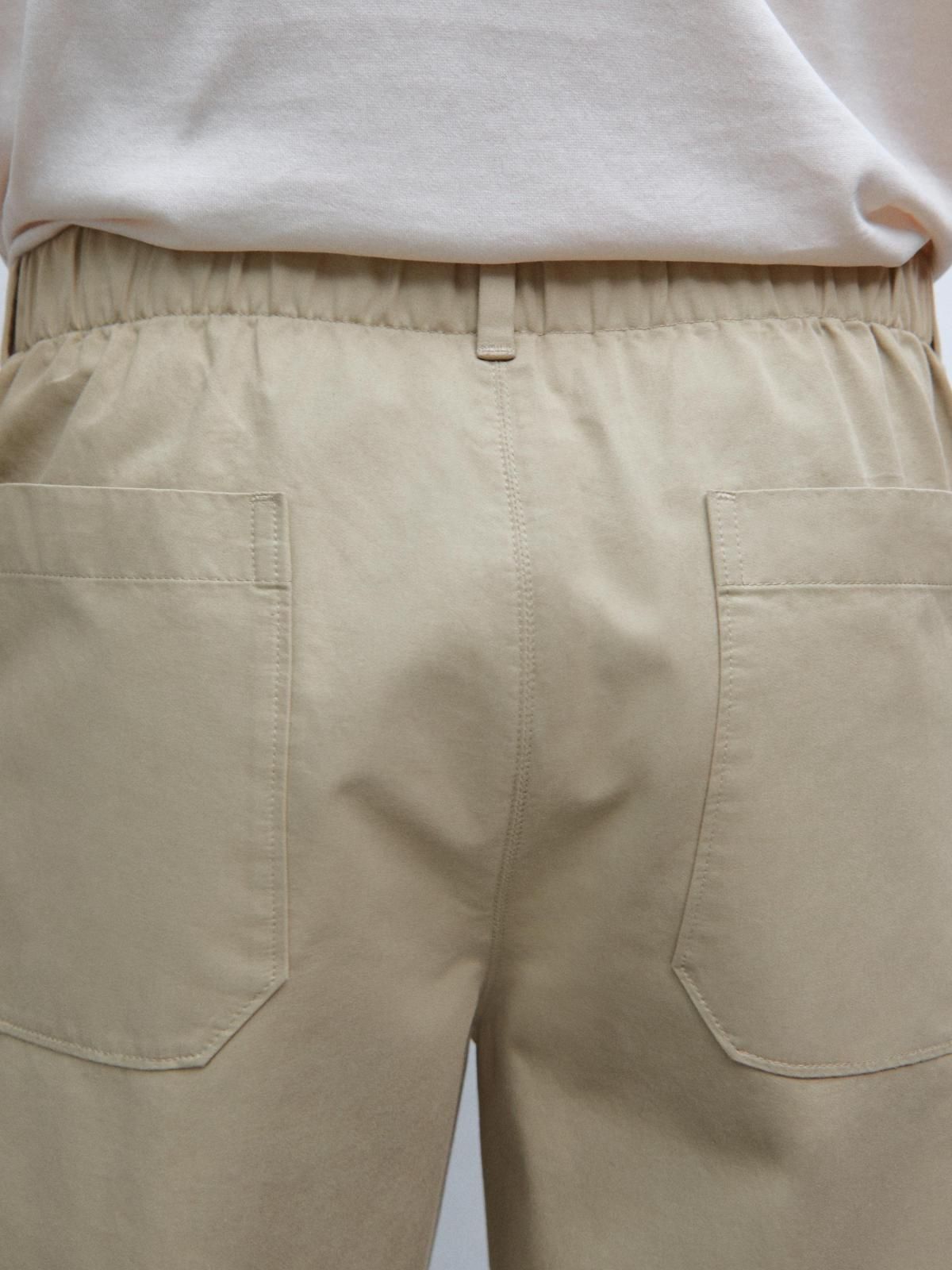 마시모두띠 와이드핏 패치포켓 팬츠 0015/005 BEIGE - 상세 이미지 3