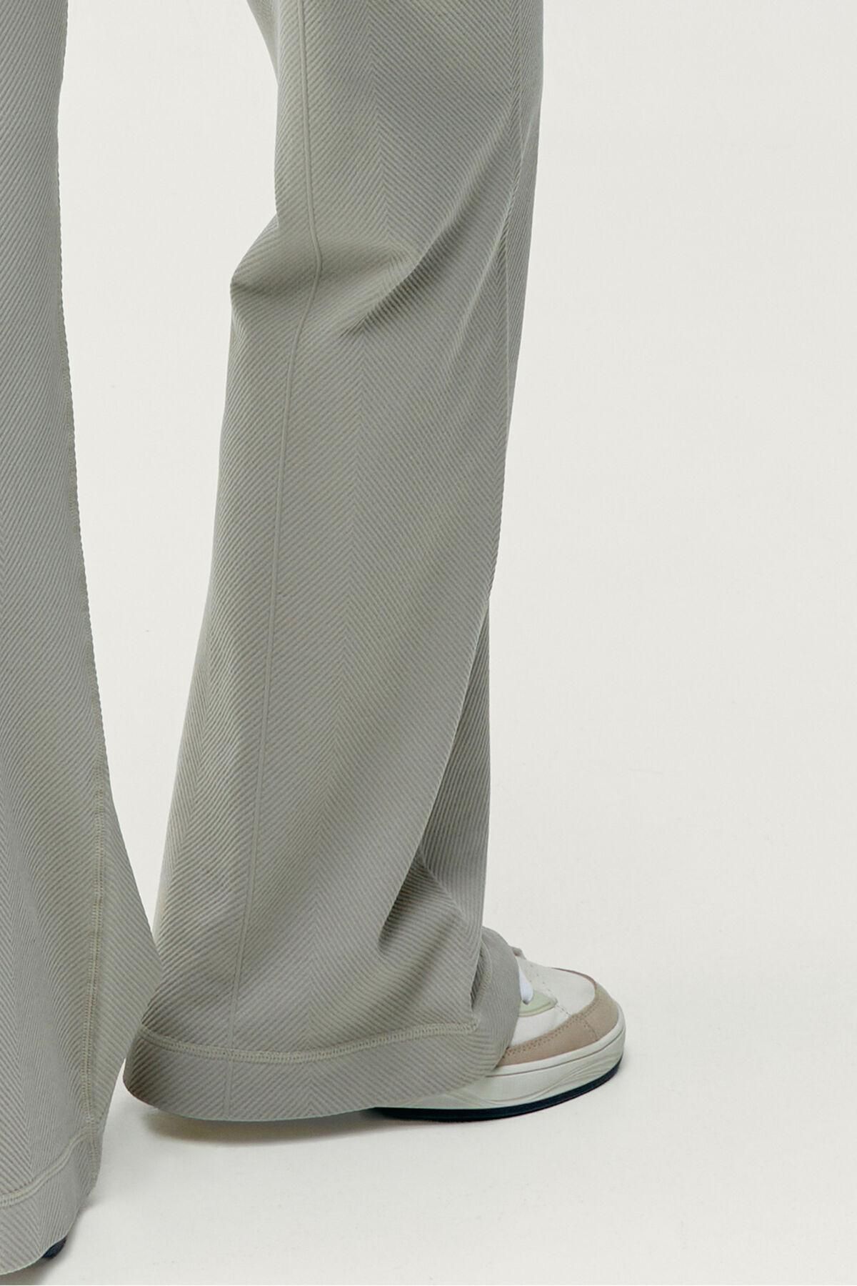 본리빙요가 테크니컬 와이드 팬츠 라이트그레이 8182806 KAKI - 상세 이미지 3