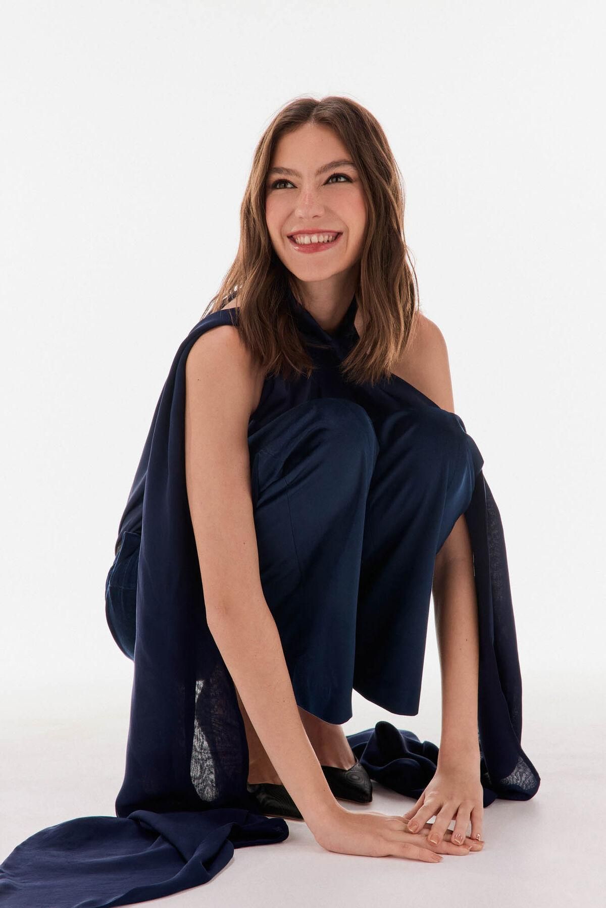 티에프피 벨벳 테크니컬 와이드 팬츠 0832558 AZUL - 상세 이미지 3