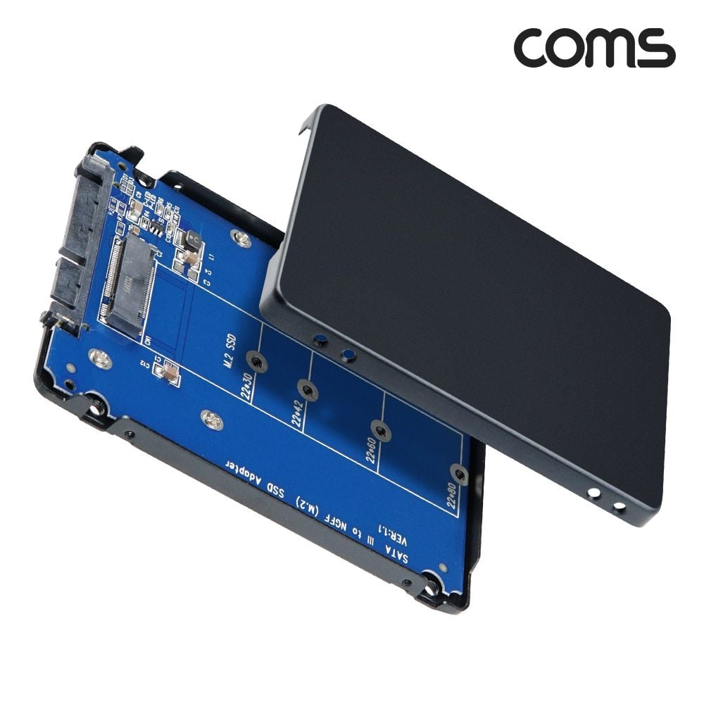 M 2 NGFF SSD to SATA 3 2 5형 변환 어댑터 컨버터 - 상품 이미지