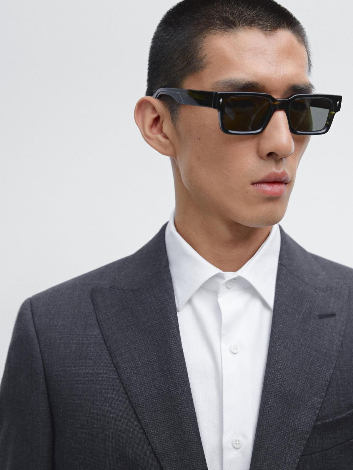 마시모두띠 클래식 100 울 테일러드 수트 블레이저 3500/501 NAVY BLUE 이미지 6