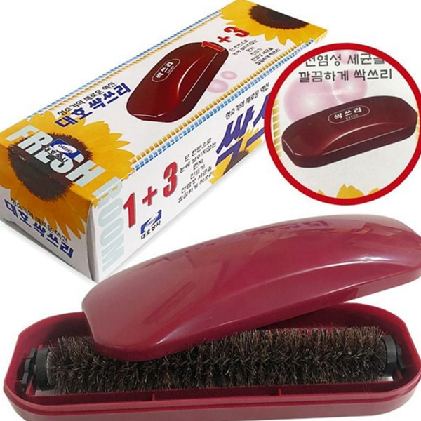 카펫 먼지 제거 솔 회전 대형 청소 솔 바닥 틈새 - 메인 이미지