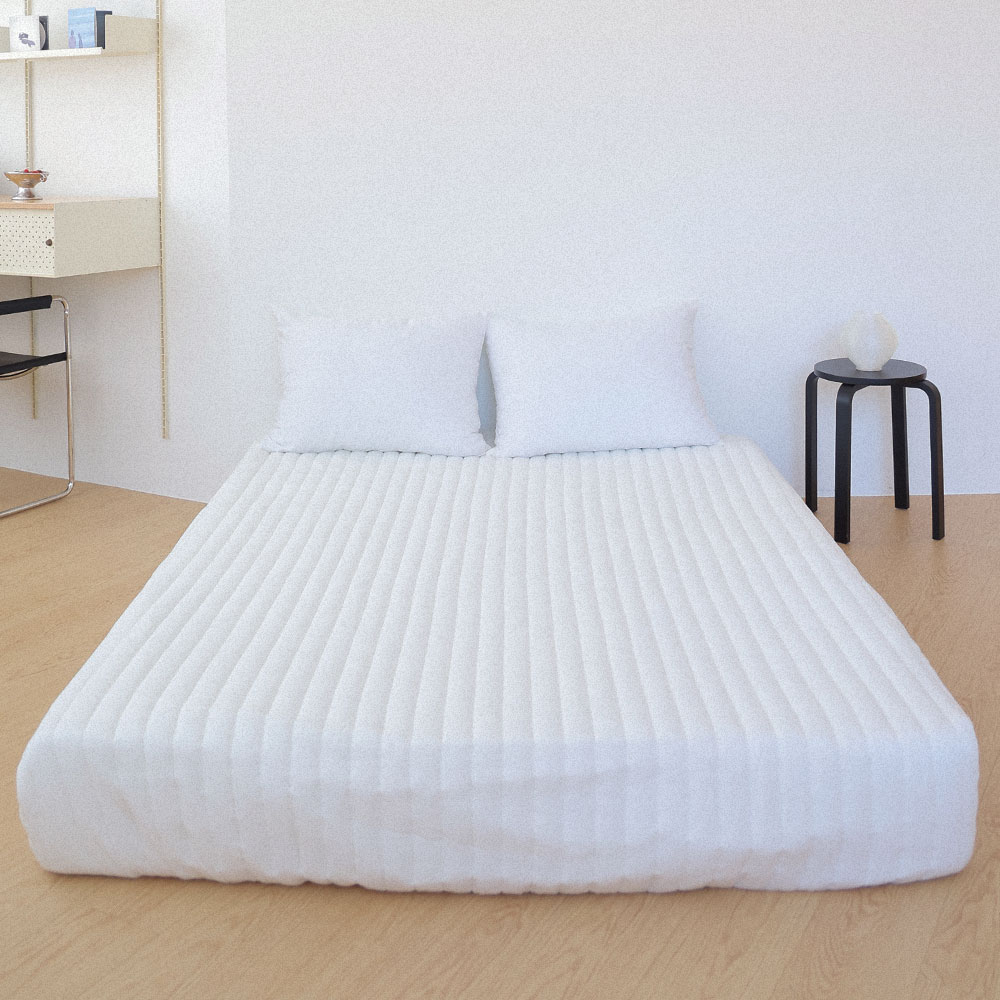 대구1988 헤이즐 알러지케어 고밀도 모달 누빔 매트리스커버 SS Q K 4color